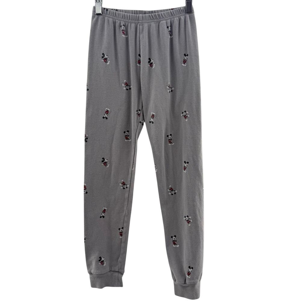 Disney X Janie and Jack Kid’s Mickey Mouse Pajama Set 100% Cotton Gray Size 10 - Picture 6 of 7
